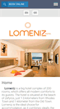 Mobile Screenshot of lomenizhotel.gr